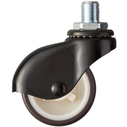 ハンマー ねじ込み旋回式ウレタン車輪(ナイロンホイ