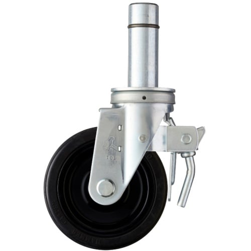 ハンマー 足場用旋回式ゴム車輪(ナイロンホイール・