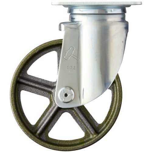 ハンマー 旋回式イモノ車輪 150mm