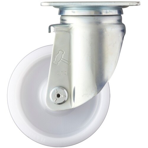 ハンマー 旋回式ナイロン車輪 125mm