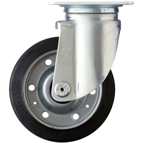 ハンマー 旋回式ゴム車輪(スチールホイール・ローラ