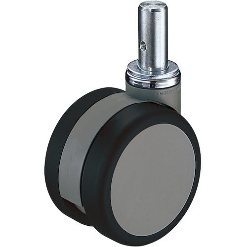 ハンマー 双輪差込み旋回式ウレタン車輪 100mm