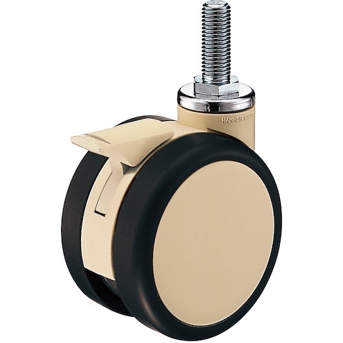 ハンマー 双輪ねじ込み旋回式ウレタン車輪 100m