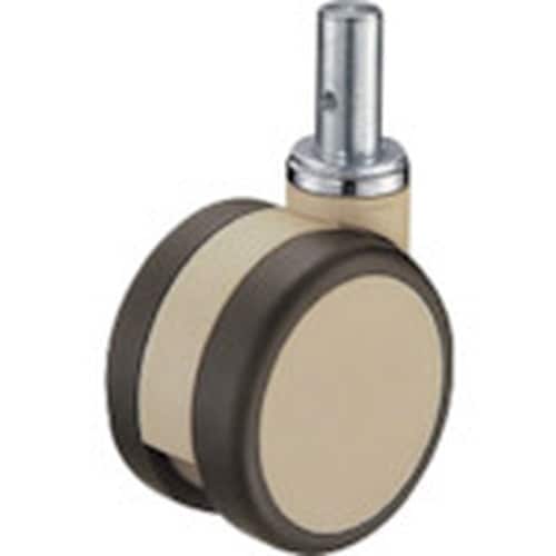 ハンマー 双輪差込み旋回式ウレタン車輪 100mm