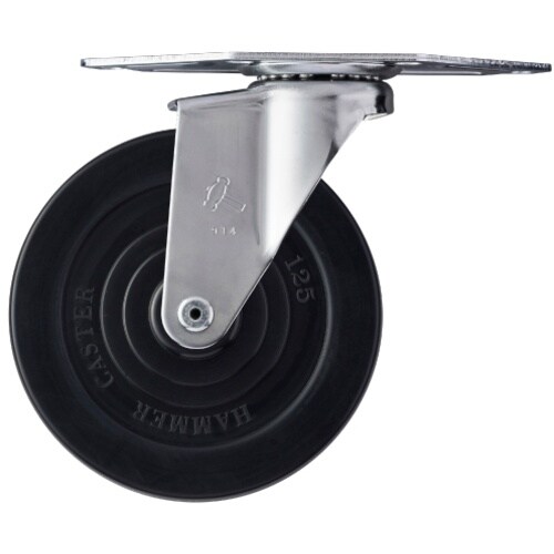 ハンマー Eシリーズコーナー 旋回式ゴム車輪 12