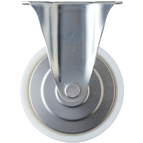 ハンマー 固定式ナイロン車輪(ラジアルボールベアリ