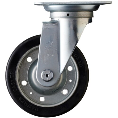 ハンマー 旋回式ゴム車輪(ワイドタイプ)150mm