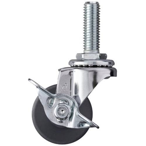 ハンマー ねじ込み旋回式MCナイロン車輪 40mm