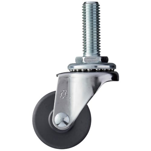 ハンマー ねじ込み旋回式MCナイロン車輪 40mm