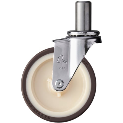 ハンマー 差込み旋回式ウレタン車輪(ナイロンホイー