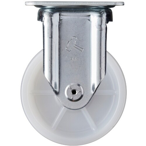 ハンマー 固定式ナイロン車輪 100mm