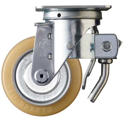 ハンマー 旋回式ウレタン車輪(スチールホイール・ロ