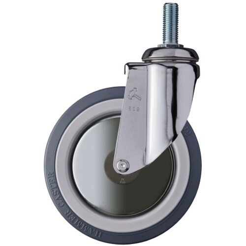 ハンマー ねじ込み旋回式ウレタン車輪(ナイロンホイ