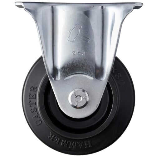 ハンマー 固定式ゴム車輪(ナイロンホイール・ラジア