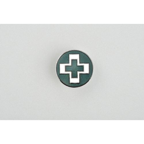 緑十字 七宝焼バッジ(胸章) 安全衛生マーク バッ