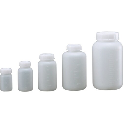 サンプラ フロロバリアPEボトル広口 100mL