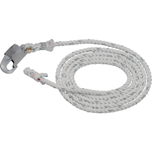 タイタン 垂直親綱 小型フック付 10M