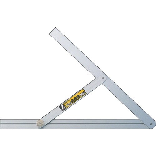 シンワ アルミ自由金450mm筋交付