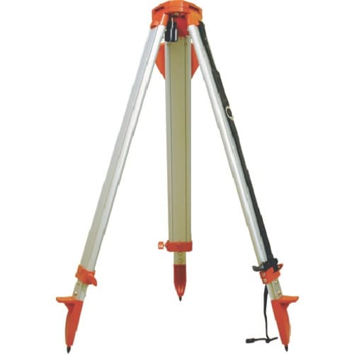 シンワ 三脚 アルミ製 平面脚頭式スピニングレーザ