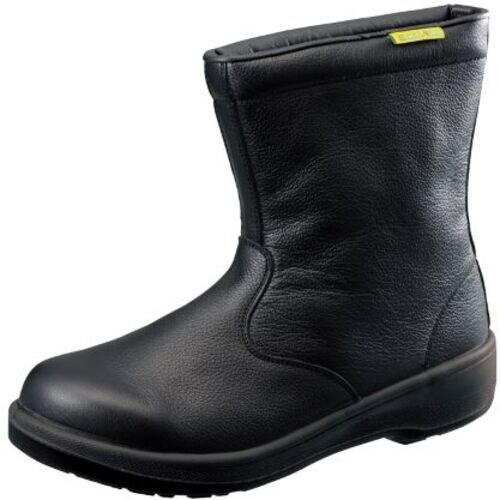 シモン 安全靴 静電靴 半長靴 ECO44黒 25