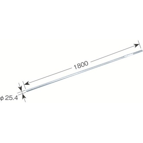 DX リブパイプ(溶融亜鉛メッキ鋼管)