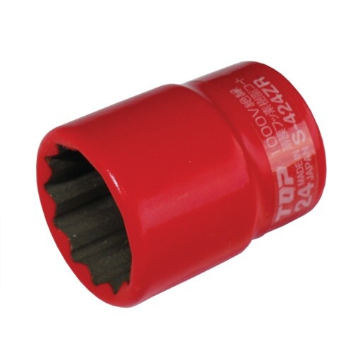 TOP 絶縁ソケット 差込角12.7mm 対辺13