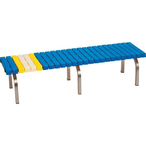 テラモト ホームベンチステン1500青