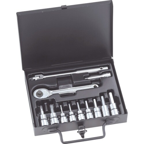 ミトロイ 1/4 ヘックスソケット ケースセット