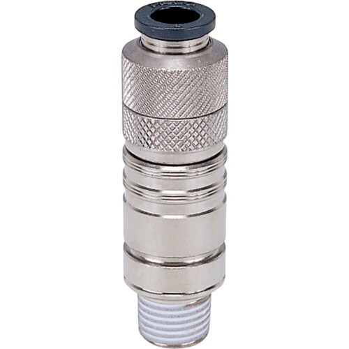 PISCO 金型温調継手ストップ弁付ストレート10