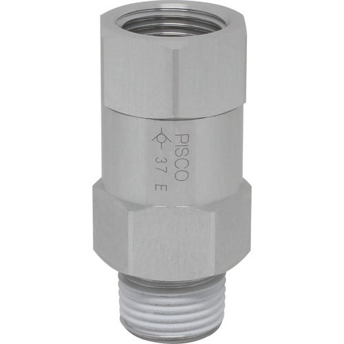 PISCO チェックバルブ ブッシュ オネジ側出力