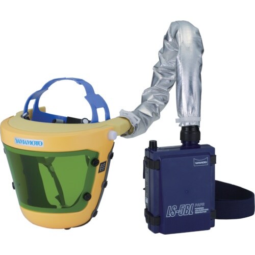 YAMAMOTO 電動ファン付呼吸用保護具 粒子捕