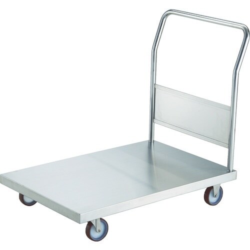 TRUSCO オールステンレス台車 1200X75