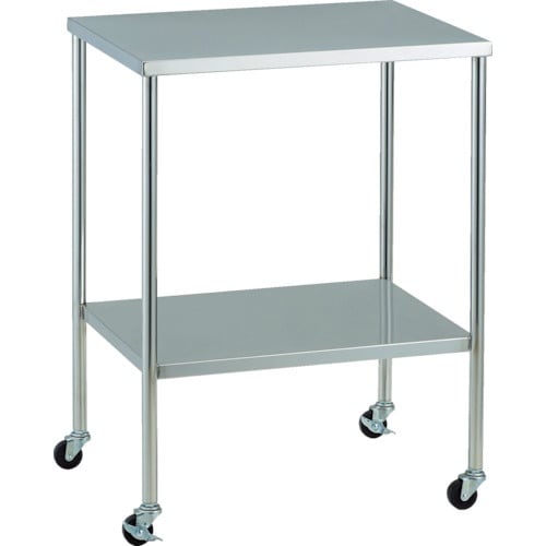 TRUSCO ステンレスワゴン 抗菌SUSワゴン