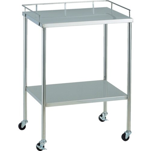 TRUSCO ステンレスワゴン 抗菌SUSワゴン