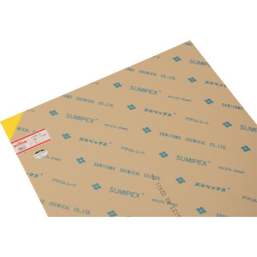 光 アクリル板(黄色) 3×650×1100mm