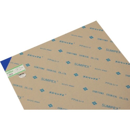 光 アクリル板(ブルー透明) 2×650×1100