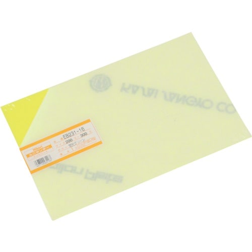 光 エンビ板 蛍光グリーン 1×200×300mm