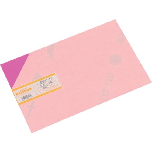 光 エンビ板 蛍光ピンク 1×200×300mm