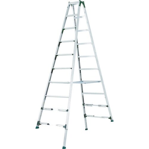 アルインコ 伸縮脚付き専用脚立(踏ざん幅60mm・