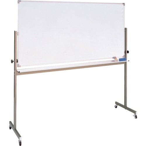 サンケー 回転脚付スチールホワイト無地1800用【