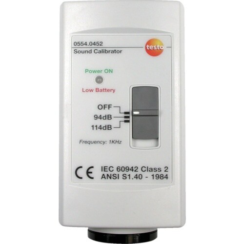 TESTO 騒音計用校正器