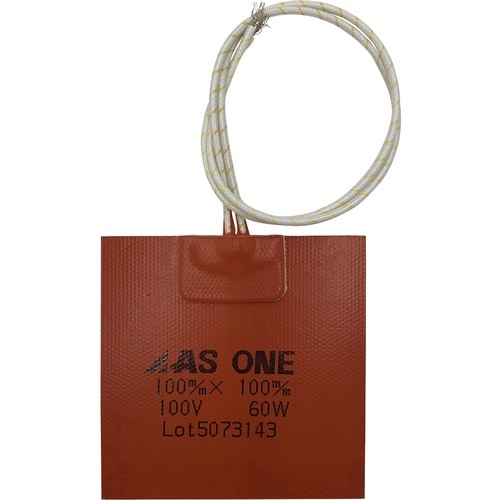 AS シリコンラバーヒーター100X100