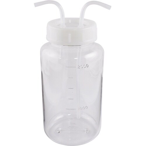 AS ガス洗浄瓶 広口タイプ 2000mL
