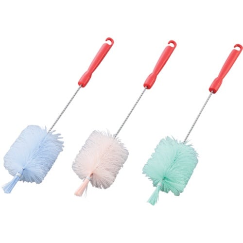 AS 柄付ボトルブラシ 中 グリーン