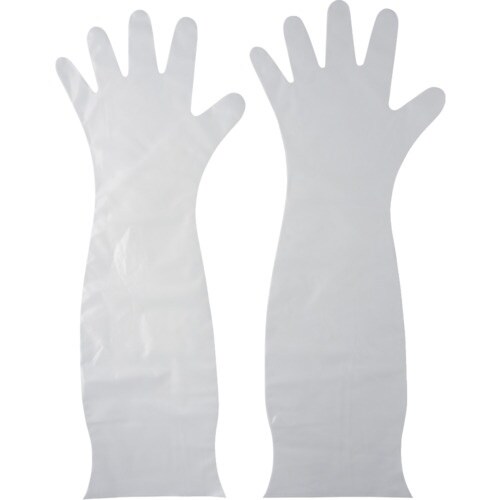 AS ポリエチレンロング手袋M