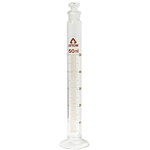 AS 有栓メスシリンダー50ml