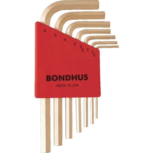 BONDHUS 六角L−レンチ ショート ゴールド