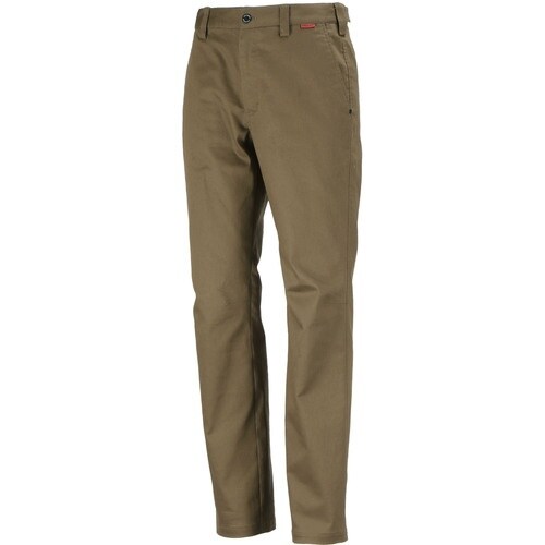 カジメイク T/Cストレッチスラックス キャメル