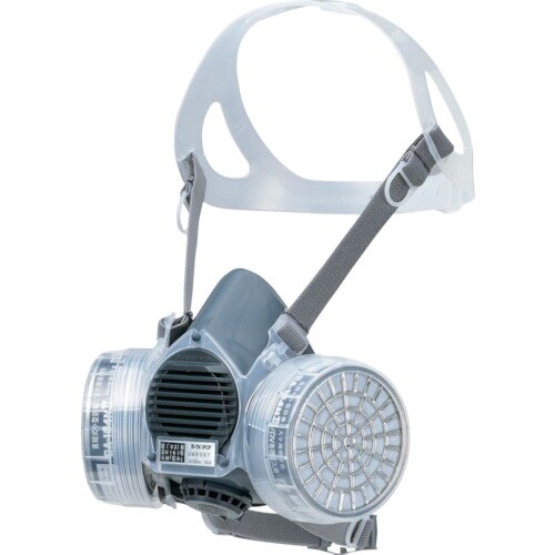 シゲマツ 直結式小型防毒マスク GM80(M/L)