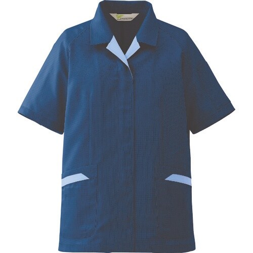 ミドリ安全 静電気帯電防止作業服 半袖スモック ネ